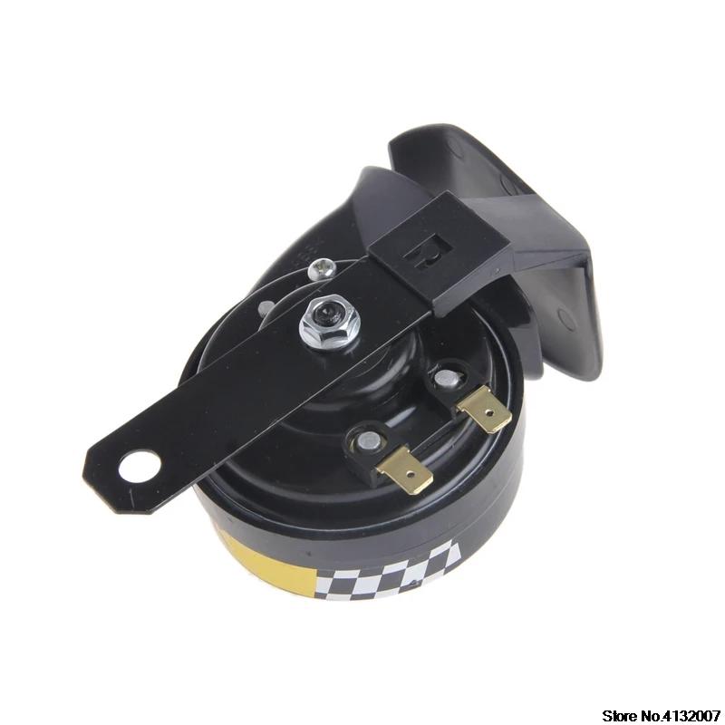

Universal Waterproof Loud Snail Air Horn Siren 130dB For 12V Truck Motorcycle 828 Promotion