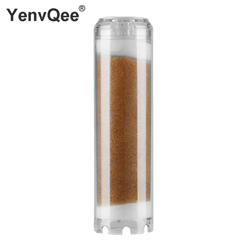 10 inch Resin RO Filter CartridgeTransparent Softener Ion Exchange  Removes Descaling And Strong Alkaline Water Purifier Housing