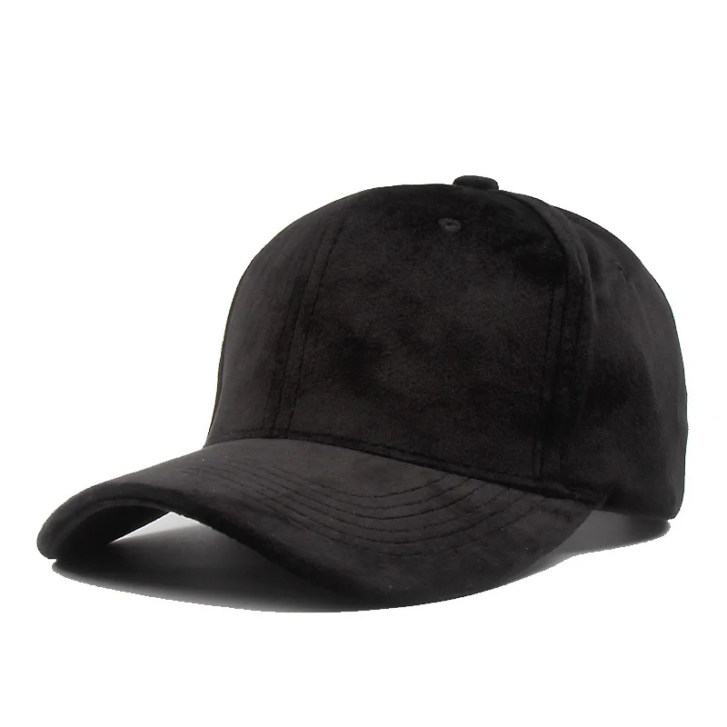 Модная регулируемая Женская бархатная бейсболка женская s Casquette Bone колпачок для