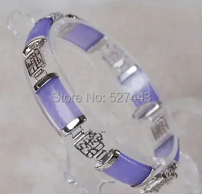 

Wholesale free shipping >>MNatural Alexandrite Chain Jewelry Bracelet 7.5"