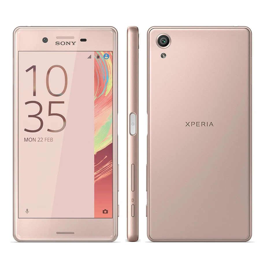 Мобильный телефон sony Xperia X F5121, 4G LTE, 5,0 дюймов, 3 Гб ОЗУ, 32 Гб ПЗУ, 2620 мАч, МП камера, отпечаток пальца, одна sim-карта