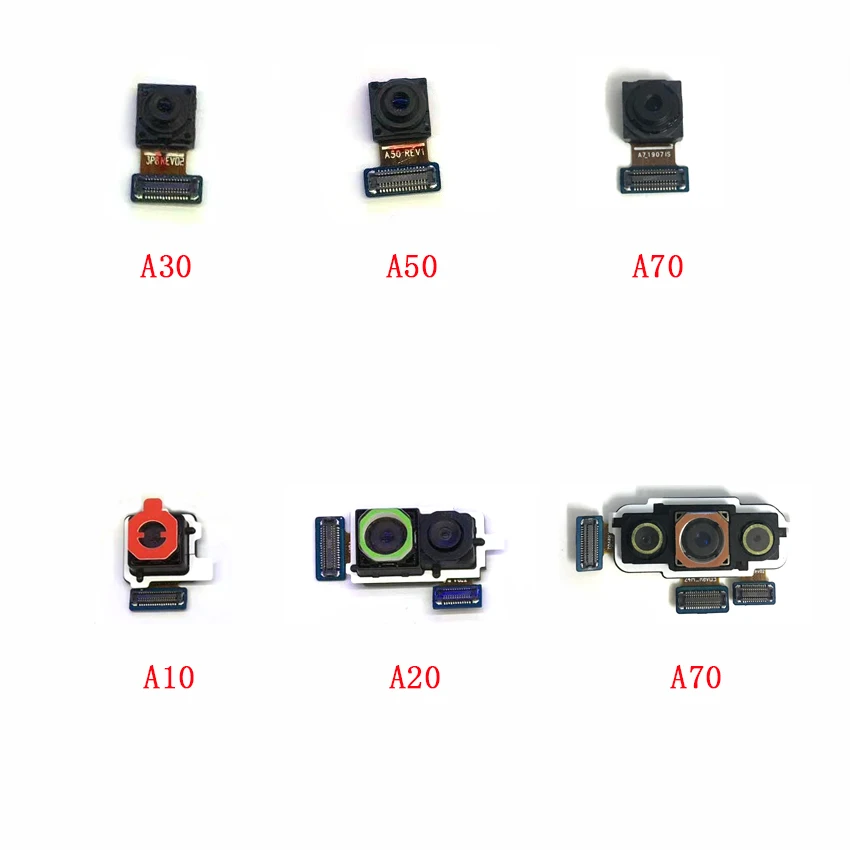

Rear Back Camera Front Camera Module For Samsung Galaxy A10 A20 A30 A50 A60 A70 M10 M30 Main Big Small Camera Module Flex Cable