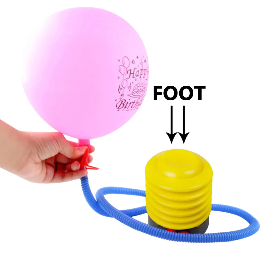 Buy latex balloons Foot Balloon Air Pump Balloons Foot
