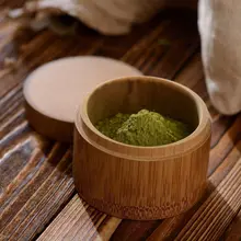 [GRANDNESS] бамбуковая ложечка канистра пудра зеленый чай matcha Caddy 20 г Чай Аксессуары