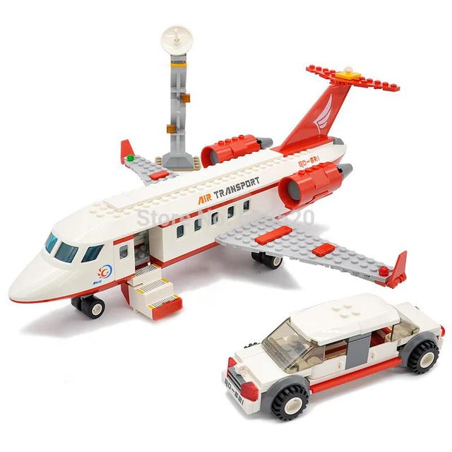 kapsel Bestil piedestal Lego Education Block Plane | Building Toys Block Plane | Airplane Building  Blocks - Blocks - Aliexpress