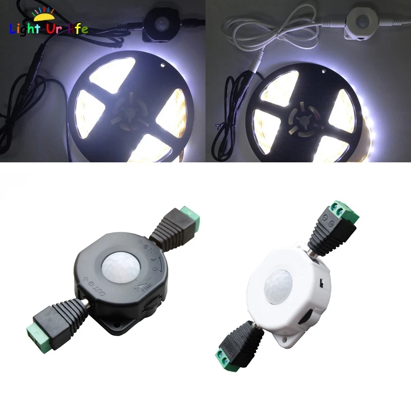 

Infrared Automatic DC 12V 24V 6A PIR Body Motion Detector Sensor Switch-25