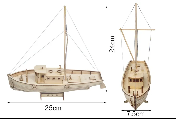 Деревянные весы Модель корабля для сборки модели наборы классические деревянные изделия орнаменты украшения дома комнаты игрушки подарки для детей