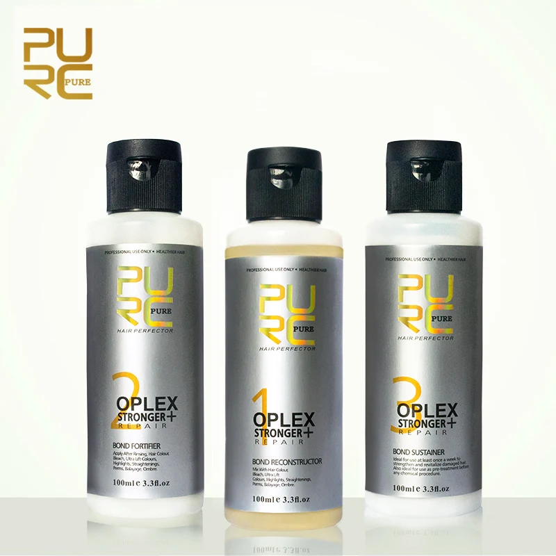 

PURC Oplex Bond Repair Connections of Damaged Hair, Strengthen Hair Toughness and Elasticity Hair Treatment Free Shipping