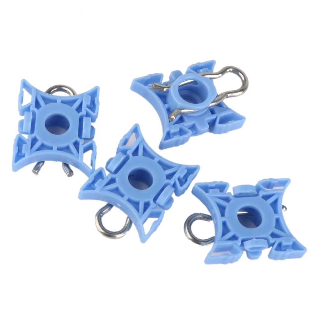 

Window Regulator Sliding Pivot Clips For Volvo 51321938884 4Pcs