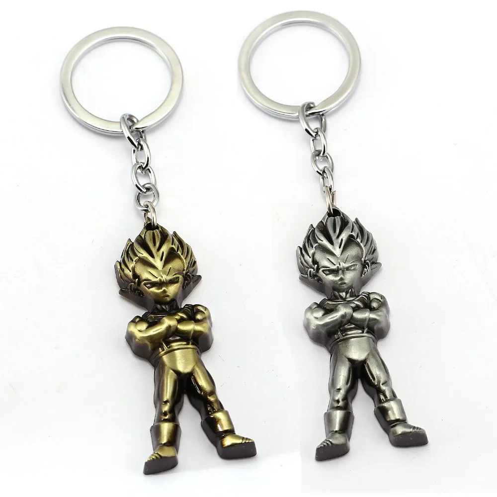 

Dragon Ball Keychain Vegeta Key Chain Hot Anime Key Ring Holder Pendant Chaveiro Jewelry Souvenir YS12127