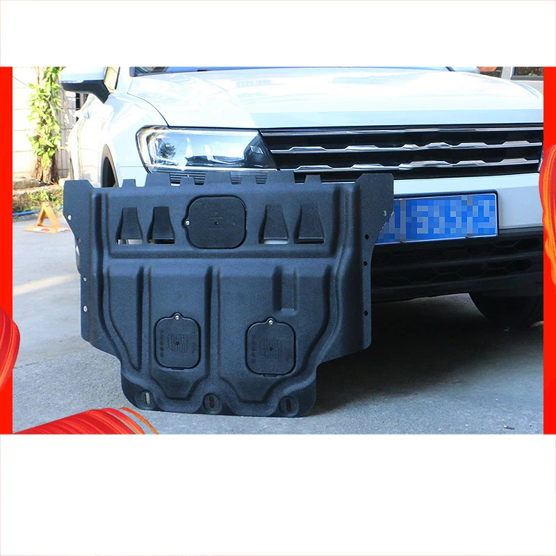 Lsrtw2017 пластиковые стальные шасси двигателя автомобиля защитная доска для Volkswagen Tiguan