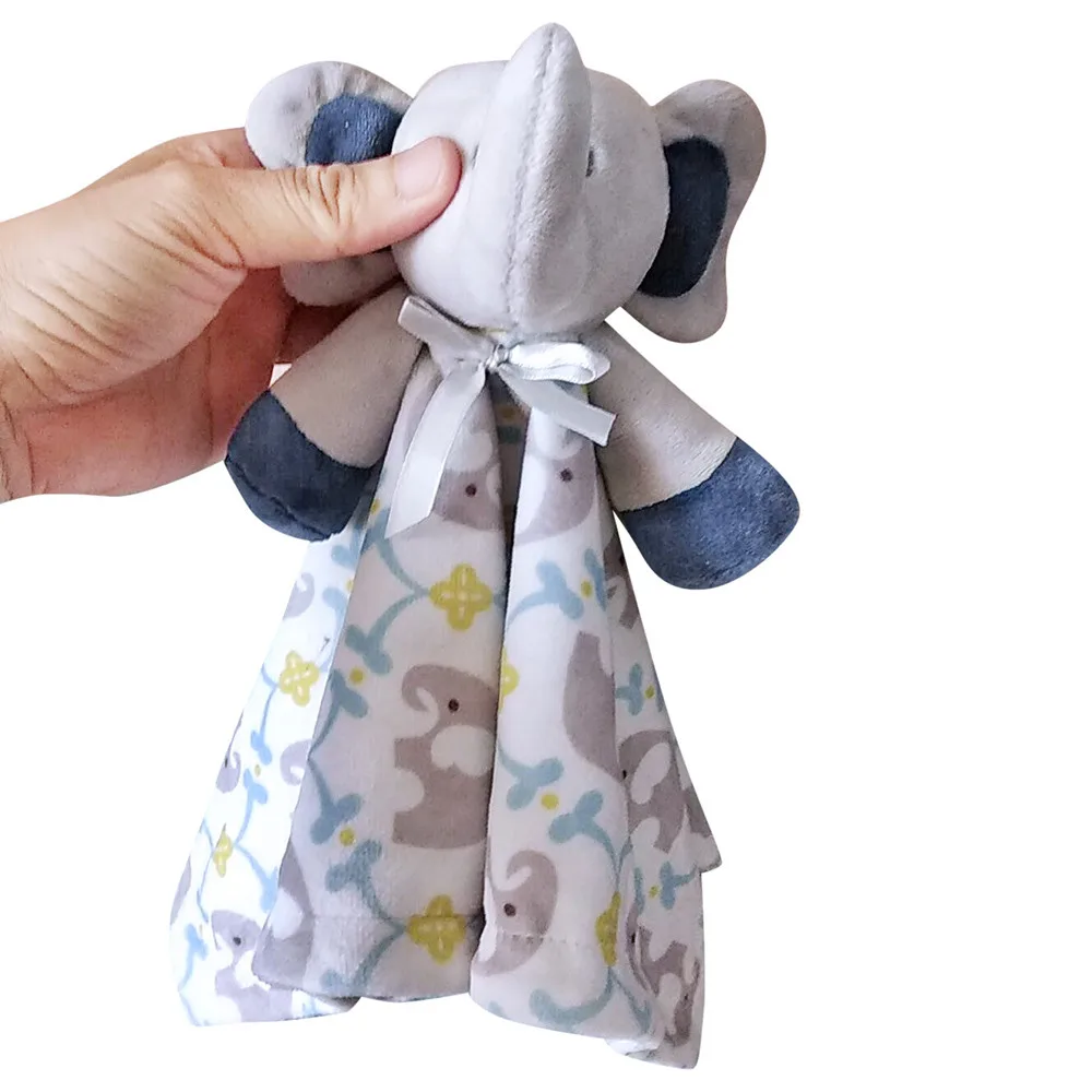 Мягкий детский плюшевый медвежонок для новорожденных, кукольная игрушка, подарочное одеяло для детей