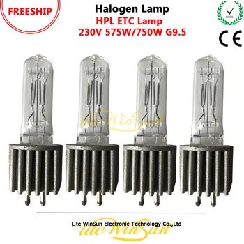 

Litewinsune FREESHIP 575W 750W 3200K G9.5 HPL575 Heat Sink Halogen Light Bulb