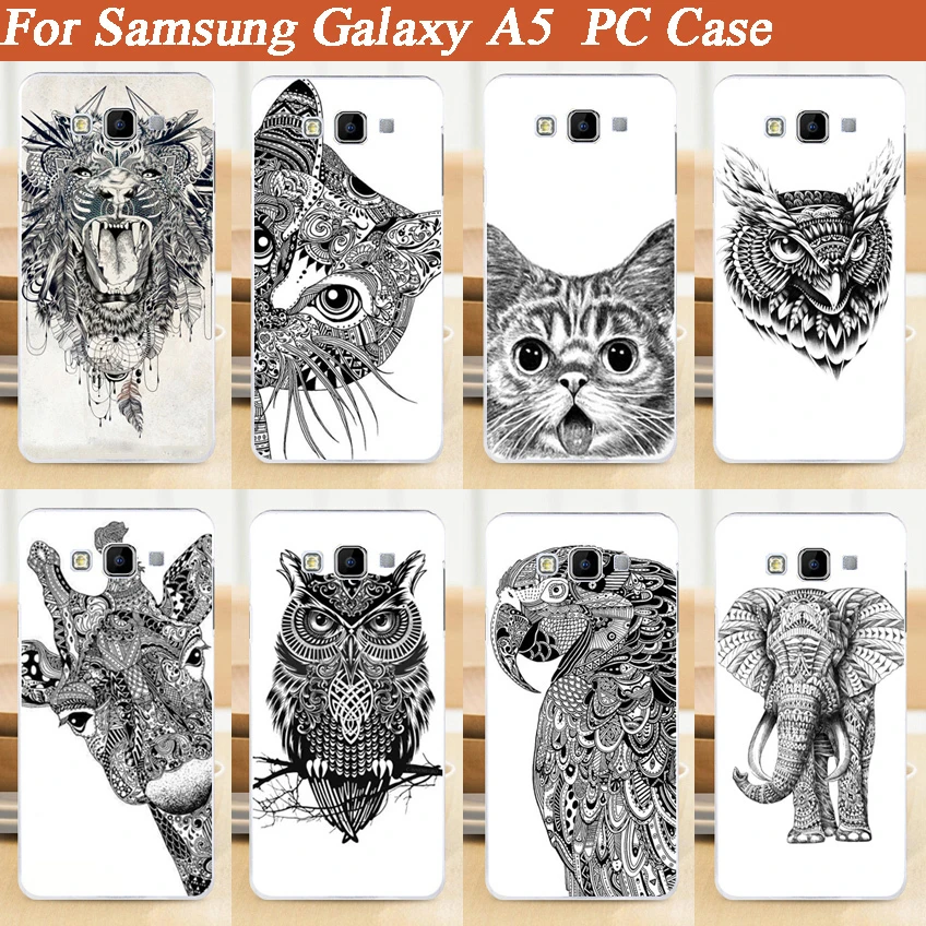Fashion Hard Pattern Painting Diy Colored Black And White Animals Design Hard Case Cover For Samsung Galaxy A5 Free Shipping Painting Plastic Wheel Covers Cover Electricpainting Road Bike Frame Aliexpress