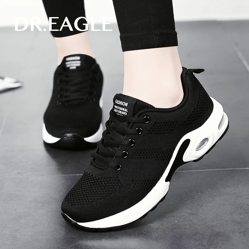 DR.EAGLE/женские спортивные кроссовки femme 2017 Обувь на воздушной подушке Спортивная