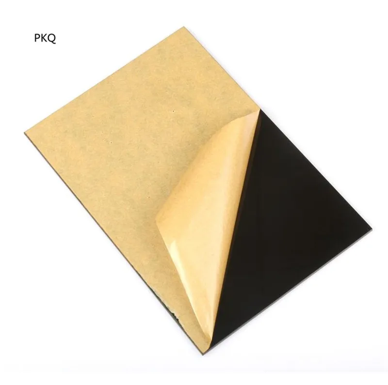 30*20cm Acrylic Board Glossy Black Color Plexiglass Plastic Sheet Organic Glass Polymethyl Methacrylate