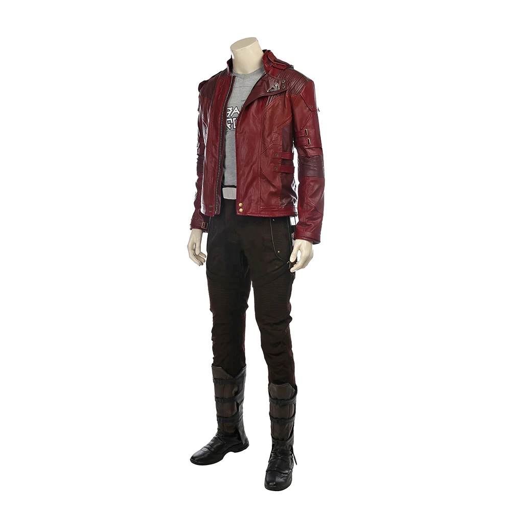 

Quality Guardians of The Galaxy 2 Peter Quill Cosplay Costume Star Lord Cosplay Costume Full Suit