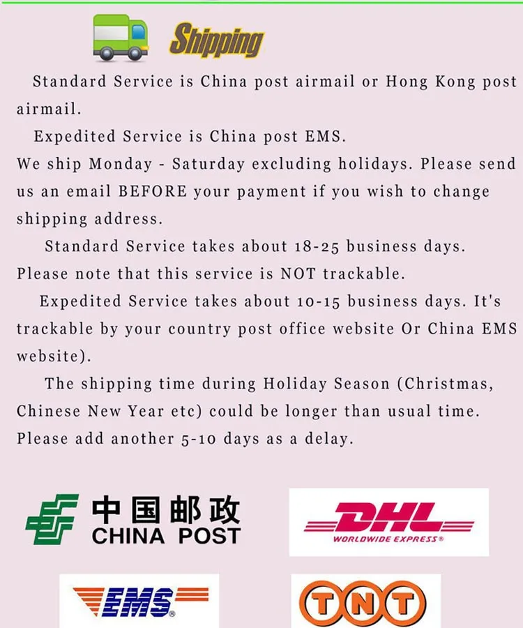 shipping