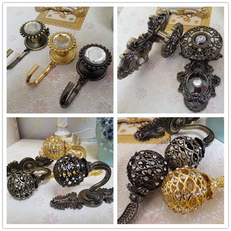 

Crochet coat hanger door Wall hook home decoration accessories clothing store Hanging on the wall European retro Hanger shelf