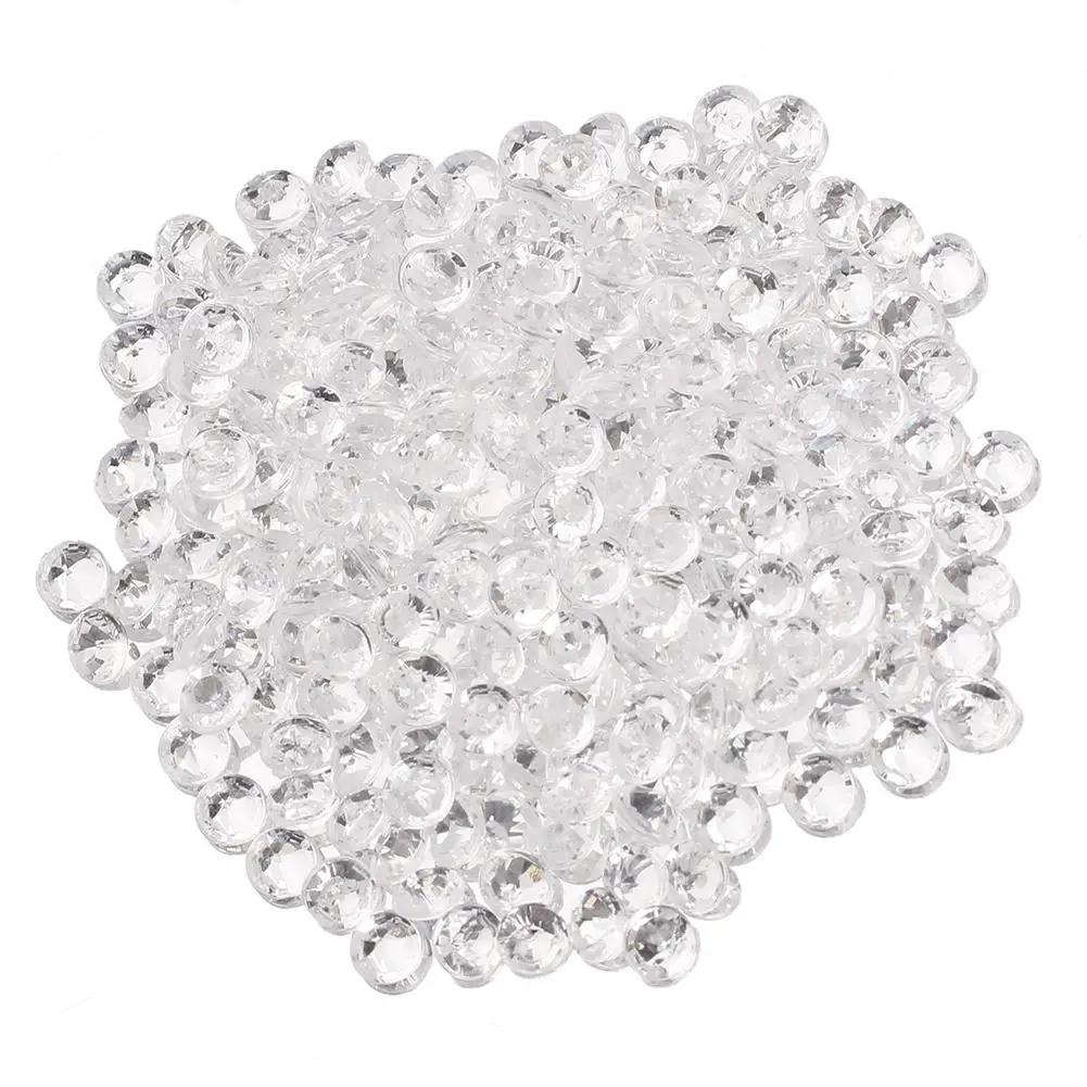 5000Pcs Clear Faux Fake Sprinkle Blink Diamonds Confetti Craft DIY Wedding Party Tabletop Scatters Decoration 4.5mm 5000Pcs Clear Faux Fake Sprinkle Blink Diamonds Confetti Craft DIY Wedding Party Tabletop Scatters Decoration 4.5mm