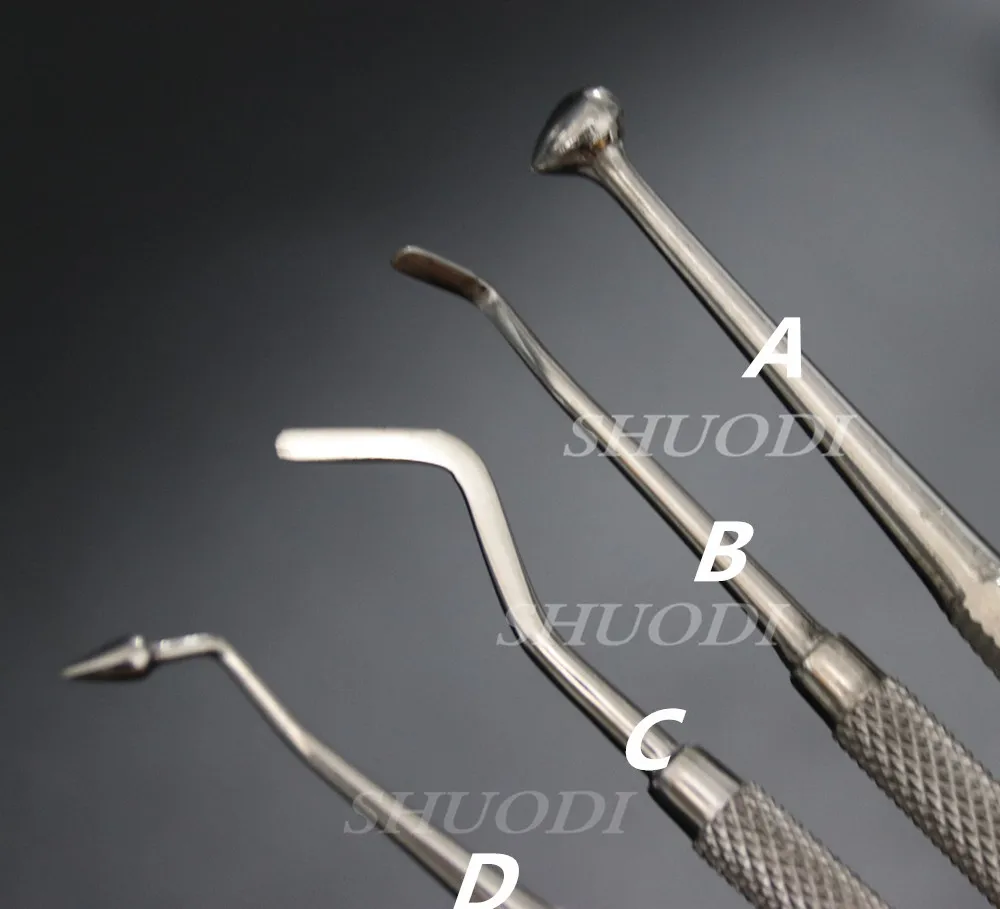 

Composite Dental Filling Instrument spatula Amalgam Plastic Double Ends