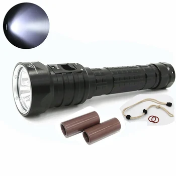 

4800 Lumens 4x L2 LED Diving Flashlight Underwater 100M Waterproof Lamp Torch Lantern Use 18650/26650 Battery