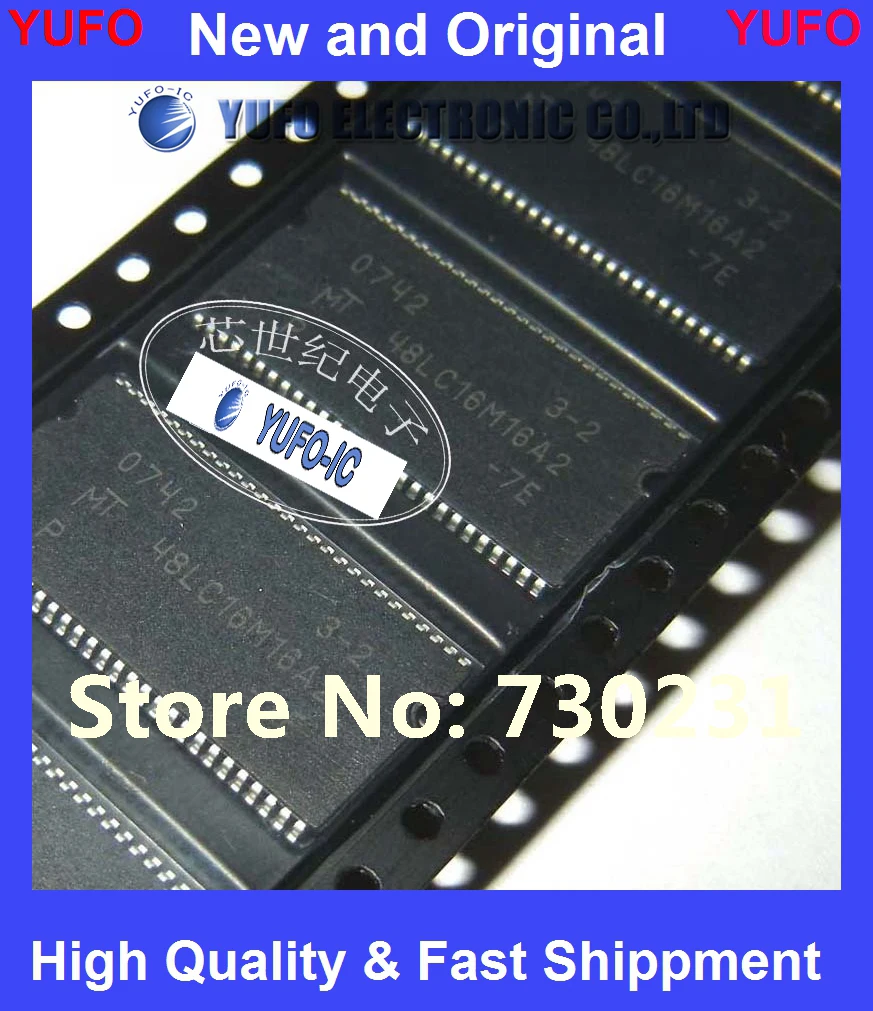 

Free Shipping 2PCS MT48LC16M16A2TG-7E genuine professional support MT48LC16M16A2TG-6A = YF1103