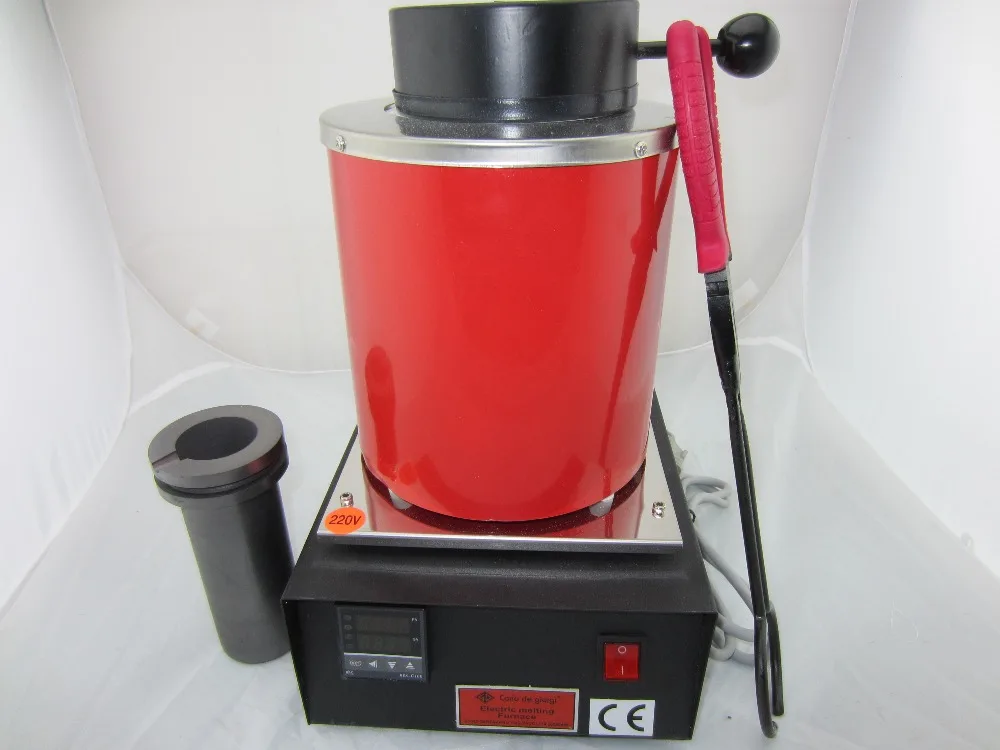 

Digital Melting Furnace,2kg metal furnace 110v gold mini electronic melting furnace temperatures up to 1100 degrees