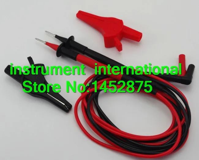 

Test Leads +FLUKE SureGrip Alligator Clips(fit AC285) +Test Probes !Red/Black!
