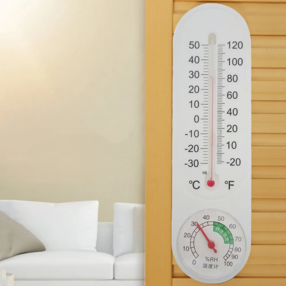 

thermometer humidity Best Selling Analog Household Thermometer Hygrometer Wall-mounted Tester Measure Home Popular New