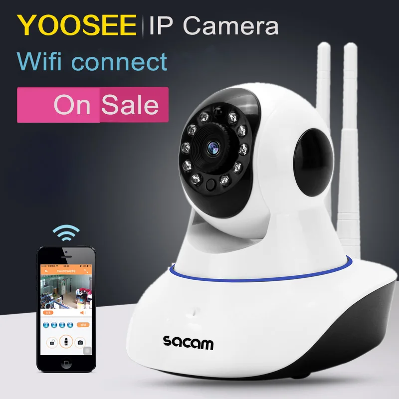 Купольная ip камера SACAM YOOSEE двойная антенна HD 1080P сетевая система безопасности для