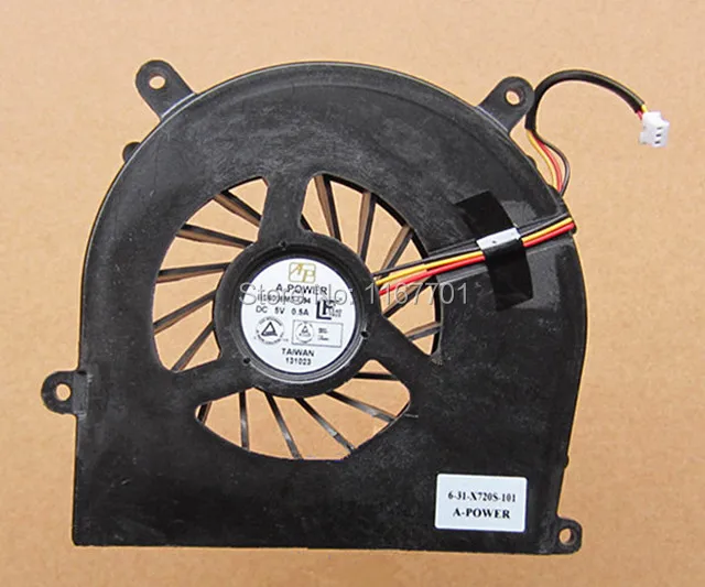 

100% Original Laptop GPU Cooling Fan For Terrans Force X511 X611 X711 X811 Notebook A-Power BS6005MS-U94 6-31-X720S-101 Cooler