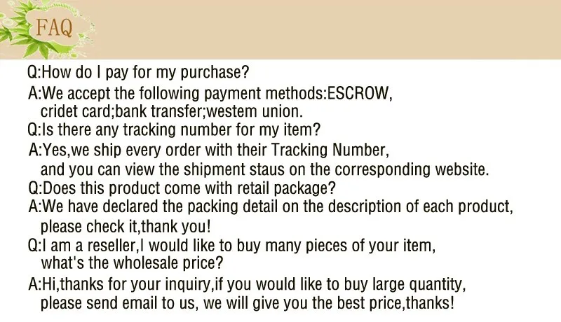 FAQ NEW