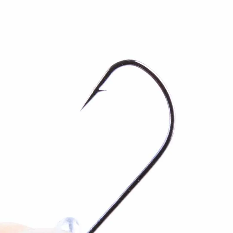 5pcs/lot fishing hook 3.5g 2.5cm  5.0g 2.6cm Lead jig head hooks for Soft Lure worm Jigging Hook carp fishing tackle accessories
