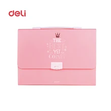 Deli, новинка, школьные и офисные принадлежности, папка для файлов, прочный расширяющийся кошелек, A4 18, индекс, портативная папка, удобный расширяющийся кошелек