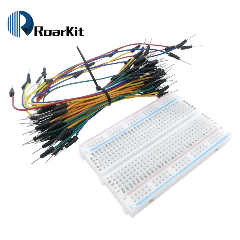 3,3 V/5 V макетная плата силовой модуль+ 400 Tie-point Solderless PCB макетная плата для arduino kit+ 65 перемычек