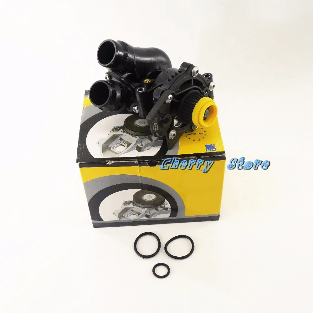 NEW 06H 121 026 AB Plastic Coolant Regulator Housing & Coolant Water