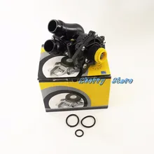 NEW 06H 121 026 AB Plastic Coolant Regulator Housing Coolant Water Pump Assembly For Audi A3