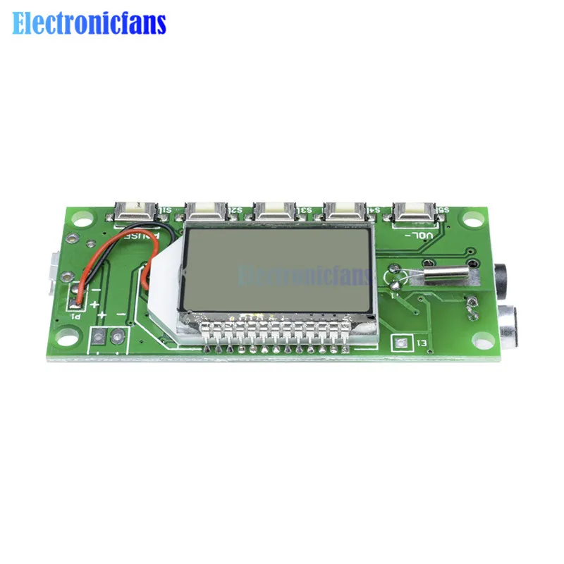 DSP& PLL 87-108MHZ lcd FM Радио беспроводной микрофон стерео передатчик/модуль приемника Горячая Распродажа бренд