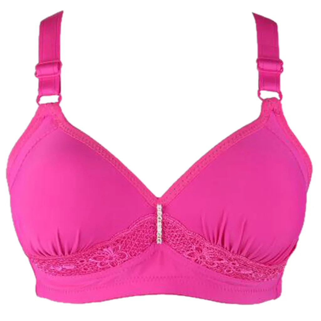 

2019 ORLVS New Women Sexy Underwear Gathered Underwear Wire Free Underwear Bra нижнее белье free shipping y4