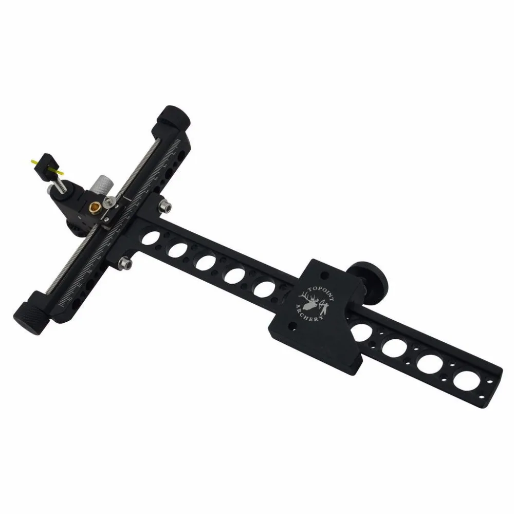 New Extreme CNC Aluminum Compound Bow Sight 1 Pin Hunting Archery Zoom