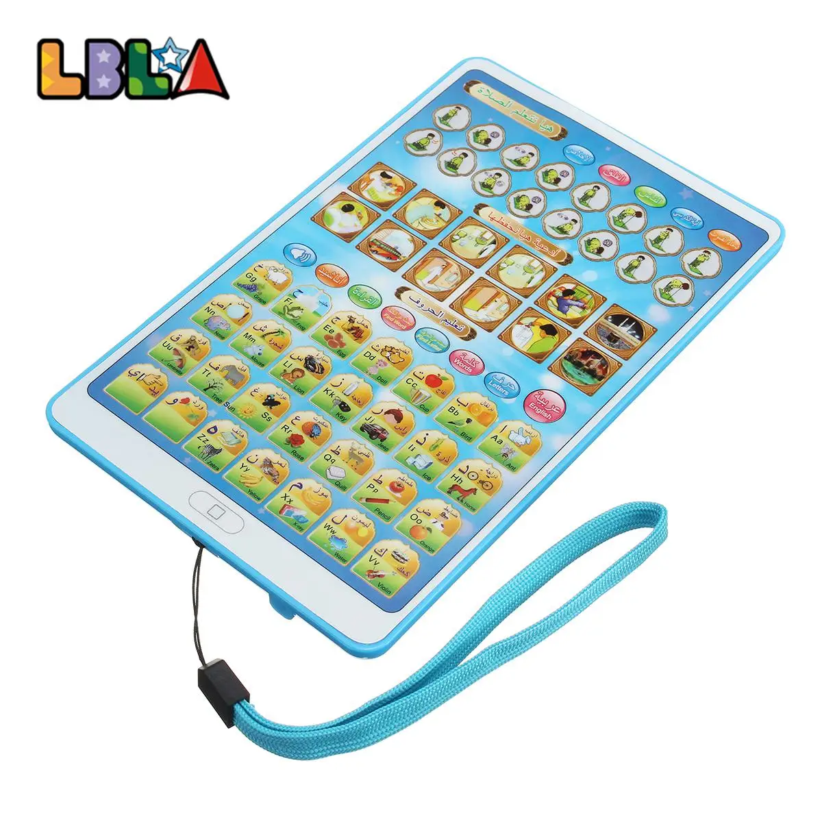 

LBLA Brand New Muslim Kids Children Islamic Arabic English Daily Quran Educational Learn Toys Quran Learning Machine Gifts
