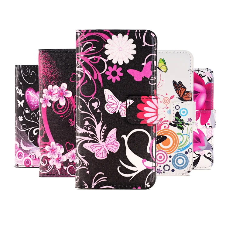

For Huawei Ascend P20 P8 P9 LITE MATE 8 S G7 G8 Y3 Y5 II Y5C Y6 2017 5X 541 625 635 nova 3e pu leather phone case Painted Flip