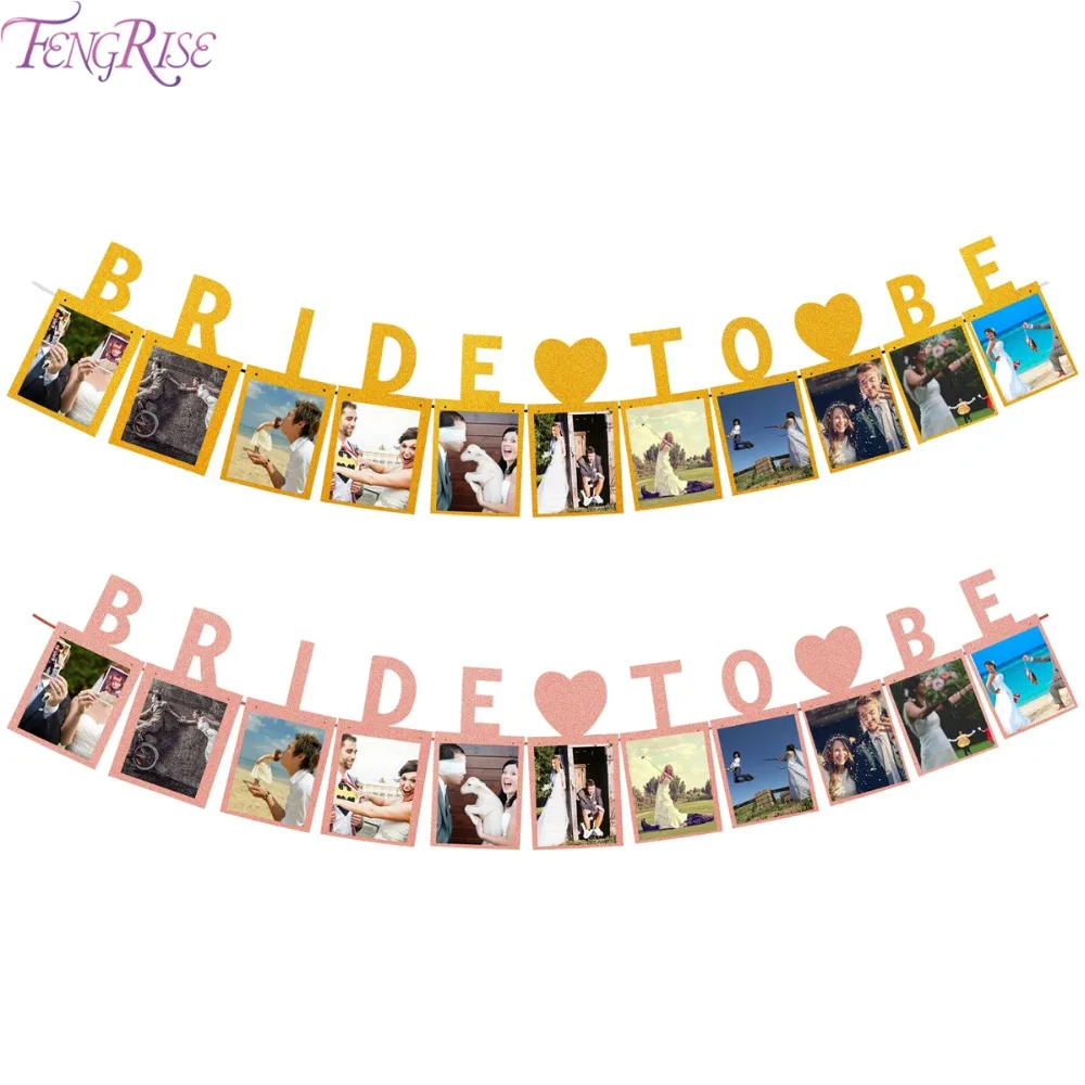 

FENGRISE 1Set Pink Paper Flag Banner For Birthday/Wedding Event Party Decoration Supplies Birthday Photo Wall Banner Decorate
