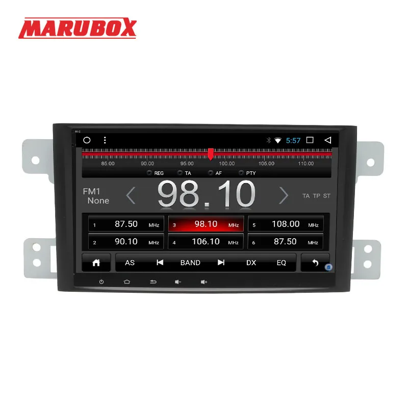 Мультимедийный плеер MARUBOX One Din Android 8 1 2 Гб ОЗУ для Suzuki Grand Vitara Escudo 2005 2012 GPS Navi стерео