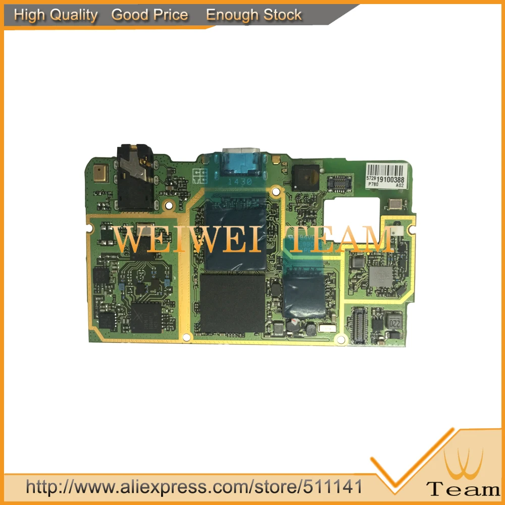 Original New Work Well For Lenovo P780 Mother board Main board Main Mother Board 4GB Rom