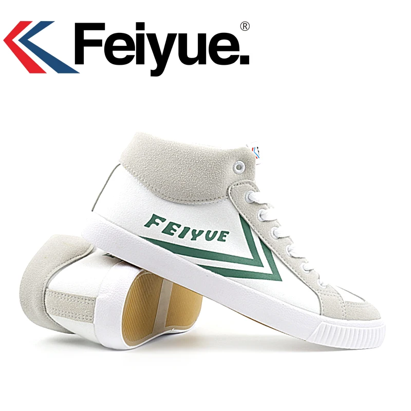 С высоким берцем Feiyue кроссовки Knight Классическая обувь боевых искусств занятий тхэквондо ушу и рисунком «кунг-фу»; мягкая удобная обувь