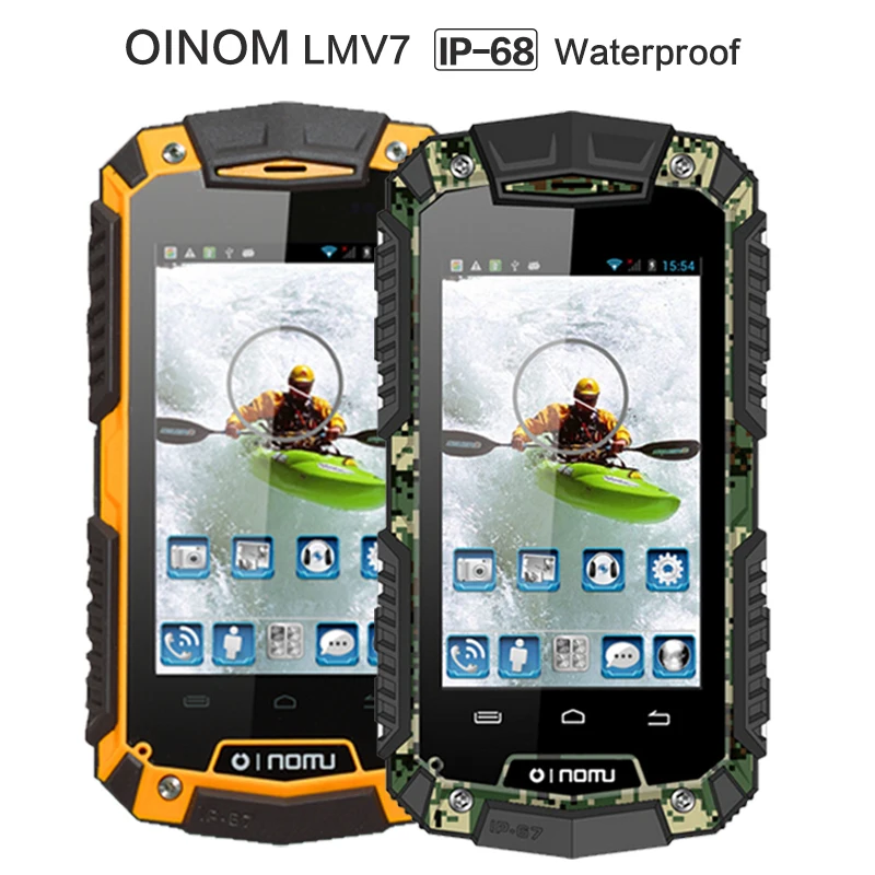 bilder für Original neue v7 oinom lmv7 ip67 robusten wasserdichten telefon mtk6572 dual core android gorilla glas 3g gps 3600 mah 5mp stoßfest bilder für Original neue v7 oinom lmv7 ip67 robusten wasserdichten telefon mtk6572 dual core android gorilla glas 3g gps 3600 mah 5mp stoßfest