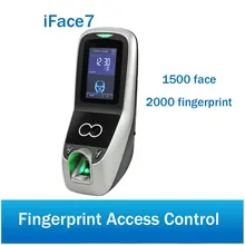 IFACE7 биометрический WI-FI TCP/IP для посещаемость времени и отпечатков пальцев Система контроля доступа Multibio 700 дверь контроль доступа Управление