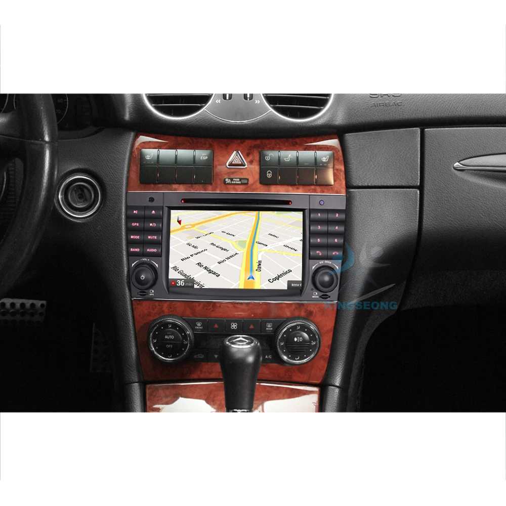 Perfect 7" Android 7.1.2 Autoradio Car DVD CD Player GPS Navigation for Mercedes Benz C-Class W203 CLC W203 CLK Class W209 Radio 3G OBD 1